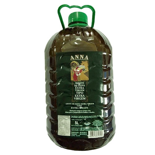Azeite Extra-Virgem de Oliva ANNA Bombona 5 L