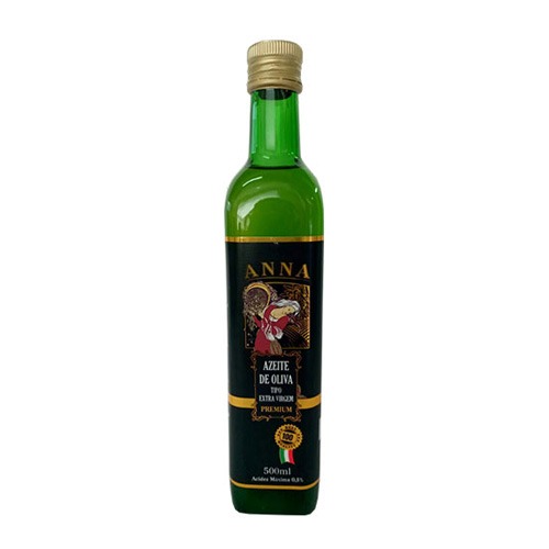 Azeite Extra-Virgem de Oliva ANNA Premium vidro 500 ml