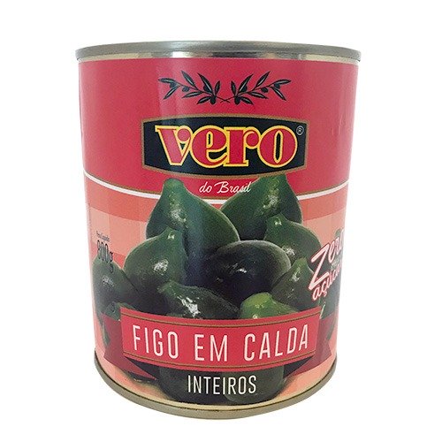Figo em Calda – Zero Açucar VERO lata 400 g