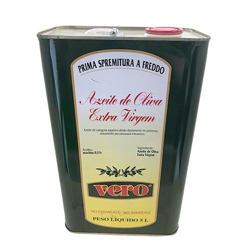 Azeite Extra-Virgem de Oliva VERO Lata 5 L